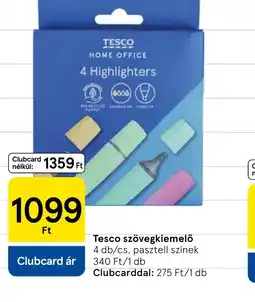 Tesco Tesco szövegkiemelő ajánlat
