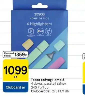 Tesco Tesco szövegkiemelő ajánlat