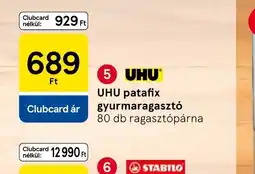 Tesco UHU patafix gyurmaragaszt ajánlat