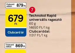 Tesco Technokol Rapid univerzális ragaszt ajánlat