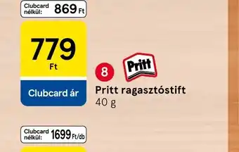 Tesco Pritt ragasztstift ajánlat
