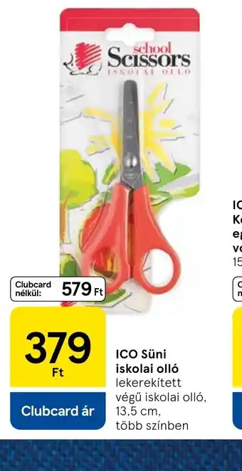 Tesco ICO Sűni iskolai oll ajánlat