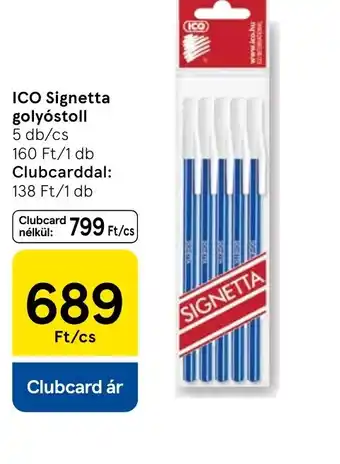 Tesco ICO Signetta golystoll ajánlat