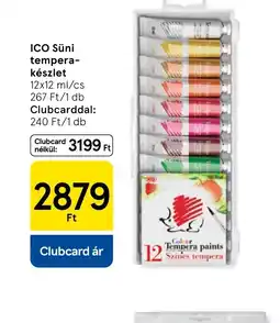 Tesco ICO Sünis tempera készlet ajánlat