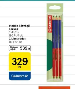Tesco Stabilo kétvégű ceruza ajánlat