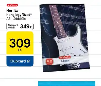 Tesco Herlitz hangjegyfüzet ajánlat
