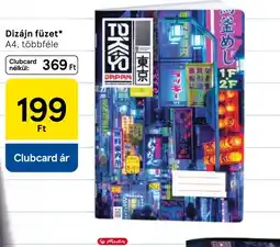Tesco Dizájn füzet ajánlat