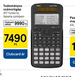 Tesco Tudományos számolgép ajánlat