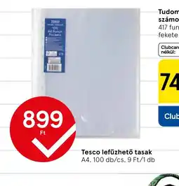Tesco Tesco lefűzhető tasak ajánlat