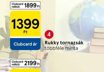 Tesco Rukky tornazsák ajánlat