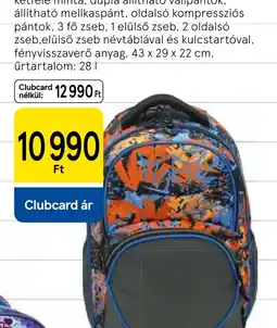 Tesco Herlitz iskolatáska ajánlat