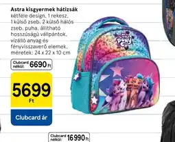 Tesco Astra kisgyermek hátizsák ajánlat
