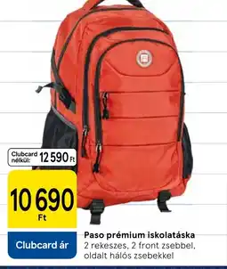 Tesco Paso prémium iskolatáska ajánlat