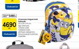 Tesco Licenszes kisgyermek hátizsák ajánlat