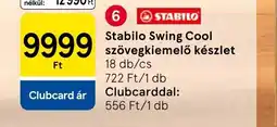 Tesco Stabilo Swing Cool szövegkiemelő készlet ajánlat