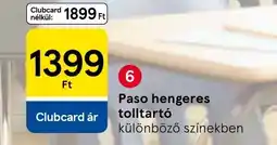 Tesco Paso hengeres tolltartó ajánlat