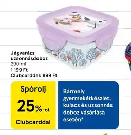 Tesco Jégvarázs uzsonnásdoboz ajánlat