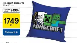 Tesco Minecraft díszpárna ajánlat