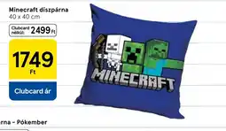 Tesco Minecraft díszpárna ajánlat