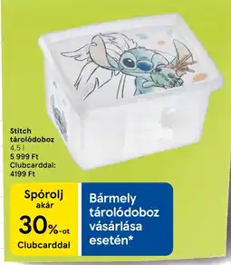 Tesco Stitch tárolódoboz ajánlat