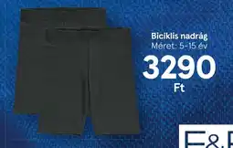 Tesco Biciklis nadrág ajánlat