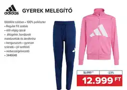 Hervis Adidas Gyerek melegítő ajánlat