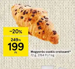 Tesco Mogyors csokis croissant ajánlat