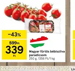 Tesco Magyar fürtös bébiszliva paradicsom ajánlat