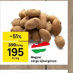 Tesco Magyar sárga újburgonya ajánlat