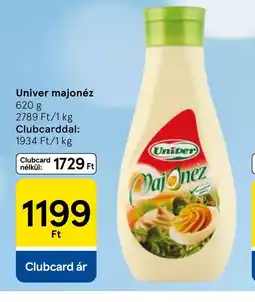 Tesco Univer majonéz ajánlat