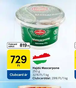 Tesco Hajdú Mascarpone ajánlat