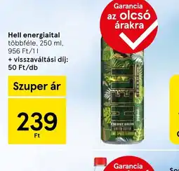 Tesco Hell energiaital ajánlat