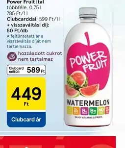 Tesco Power Fruit Ital ajánlat