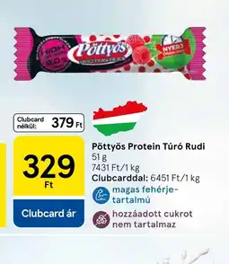 Tesco Pöttyös Protein Túr Rudi ajánlat