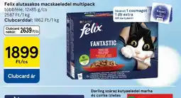 Tesco Felix alutasakos macskaeledel multipack ajánlat