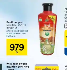 Tesco Bánfi sampon ajánlat