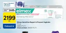 Tesco Elmex Sensitive Repair OCHRANA DASNI INYVEDELEM Prevent fogkrém ajánlat