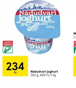 Tesco Nádudvari joghurt ajánlat
