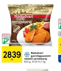 Tesco Nádudvari rántott sertéskaraj ajánlat