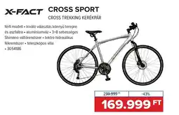 Hervis X-fact Cross Sport Cross Trekking kerékpár ajánlat