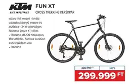 Hervis KTM Fun XT Cross Trekking kerékpár ajánlat