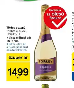 Tesco Törley pezsgő ajánlat
