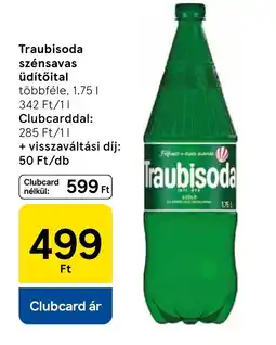 Tesco Traubisoda szénsavas üdítőital ajánlat