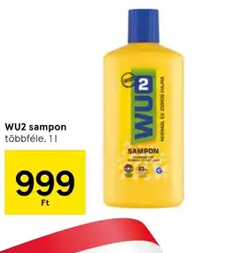 Tesco WU2 sampon ajánlat
