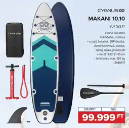 Hervis Cygnus Makani 10.10 Sup szett ajánlat
