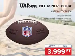 Hervis Wilson NFL mini replica ajánlat