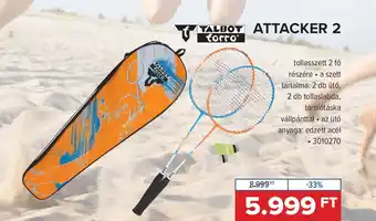 Hervis Talbot Torro Attacker 2 ajánlat