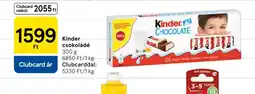 Tesco Kinder csokoládé ajánlat