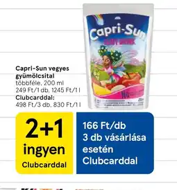 Tesco Capri-Sun vegyes gyümölcsital ajánlat