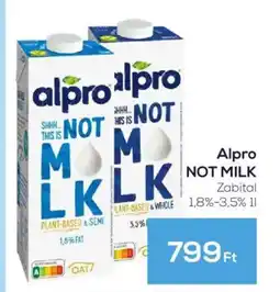 GRoby Alpro Not milk ajánlat